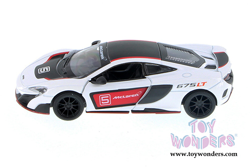5392DF Kinsmart White McLaren 675LT Diecast Model Car