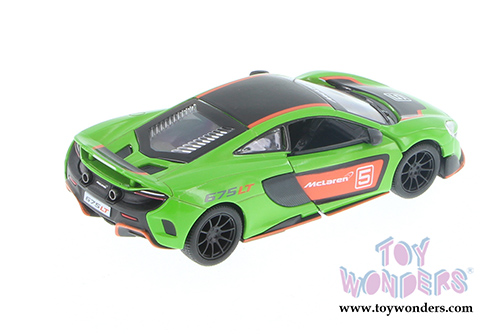 5392DF Kinsmart Green McLaren 675LT Diecast Model Car