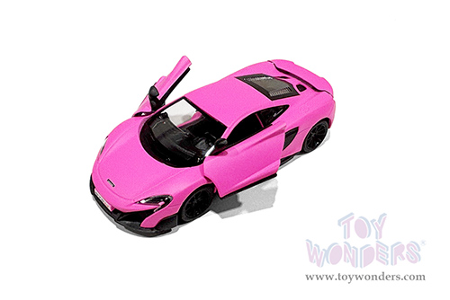 5392D Kinsmart Orange McLaren 675LT Diecast Model Car