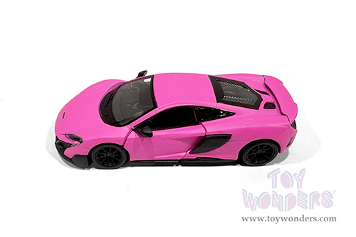 5392D Kinsmart Black McLaren 675LT Diecast Model Car