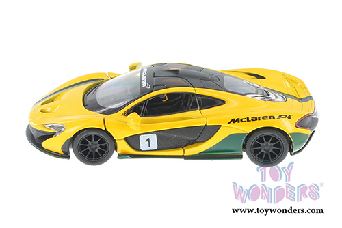 5393DF Kinsmart Yellow McLaren P1 Diecast Model Car