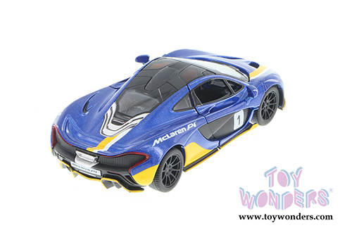 5393DF Kinsmart Blue McLaren P1 Diecast Model Car