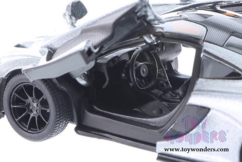 Kinsmart - McLaren P1 Hardtop (1/36 scale die cast model car, Gray) 5393DGY
