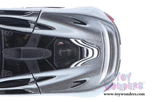 Kinsmart - McLaren P1 Hardtop (1/36 scale die cast model car, Gray) 5393DGY