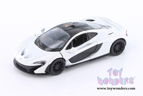 Kinsmart - McLaren P1 Hardtop (1/36 scale die cast model car, White) 5393DWT