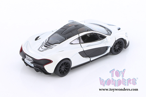 Kinsmart - McLaren P1 Hardtop (1/36 scale die cast model car, White) 5393DWT