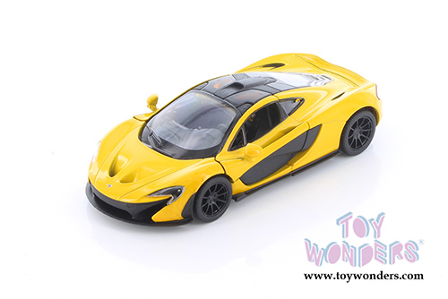 Kinsmart - McLaren P1 Hardtop (1/36 scale die cast model car, Yellow) 5393DYL