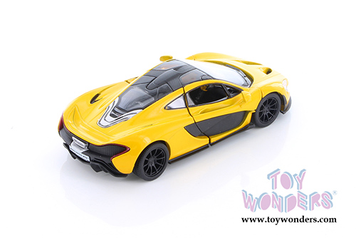 Kinsmart - McLaren P1 Hardtop (1/36 scale die cast model car, Yellow) 5393DYL