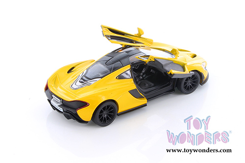 Kinsmart - McLaren P1 Hardtop (1/36 scale die cast model car, Yellow) 5393DYL