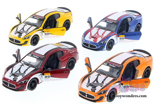 Kinsmart - Maserati Granturismo MC Stradale with Decals Hardtop (2016, 1/38 scale diecast model car, Asstd.) 5395DF