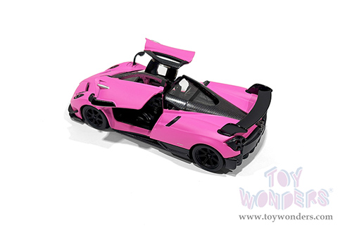 5400D Kinsmart Yellow 2016 Pagani Huayra BC Diecast Model Car