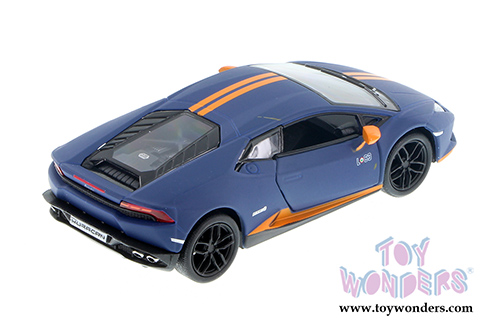 5401D Kinsmart Blue Lamborghini Huracan LP610-4 Avio Diecast Model Car