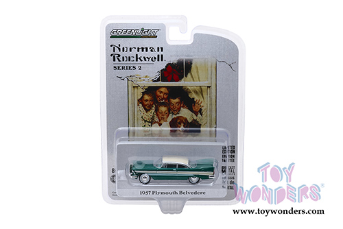 Greenlight - Norman Rockwell&trade; Delivery Vehicles Series 2 (1/64 scale die cast model car, Asstd.) 54020/48