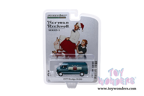 Greenlight - Norman Rockwell&trade; Delivery Vehicles Series 2 (1/64 scale die cast model car, Asstd.) 54020/48