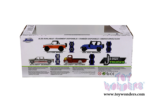 Jada Toys Just Trucks - Assorted Pack Wave 23 (1952, 1973, 1992, 2014, 1/24 scale diecast model car, Asstd.) 54027/W23