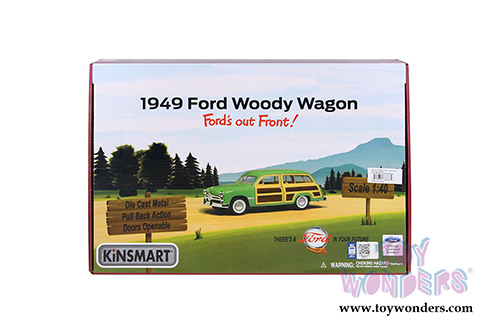5402D Kinsmart 1949 Ford Woody Wagon Diecast Model Car 