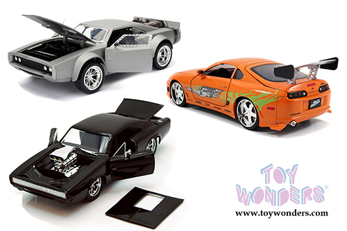 Jada Toys Fast & Furious - Assortment Pack W16 (1/24 scale diecast model car, Asstd.) 54030W16