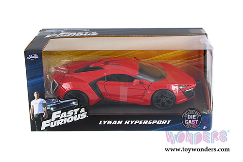 Jada Toys Fast & Furious - Assortment Pack W19 (1/24 scale die cast model car, Asstd.) 54030W19