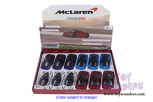 5403D Kinsmart McLaren 720S Diecast Model Car Display Box Package