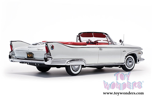 Sun Star Platinum - Plymouth Fury Open Convertible (1960, 1/18 scale die cast model car, Oyster White) 5403W