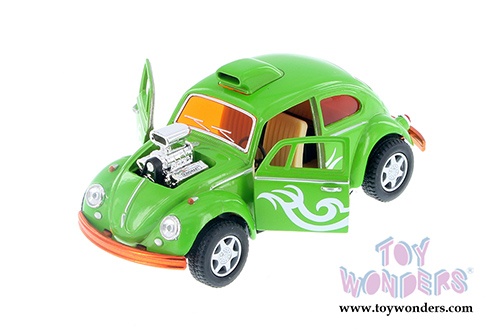 Kinsmart - Volkswagen Beetle Custom Drag Racer Hardtop (1/32 scale diecast model car, Asstd.) 5405D