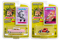 Show product details for Greenlight - Garbage Pail Kids® Series 4 Assortment (1/64 scale diecast model car, Asstd.) 54070/48