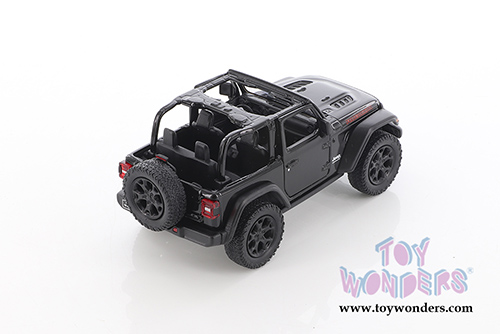 5412DA/BK Kinsmart 2018 Jeep Wrangler Rubicon Diecast Model Car
