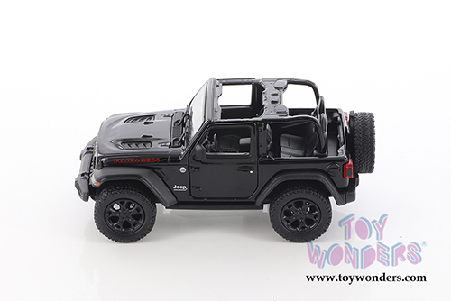 5412DA/BK Kinsmart 2018 Jeep Wrangler Rubicon Diecast Model Car
