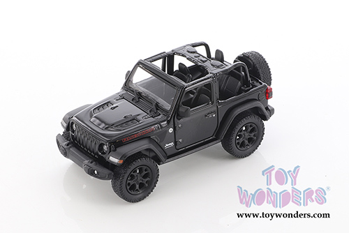 5412DA/BK Kinsmart 2018 Jeep Wrangler Rubicon Diecast Model Car