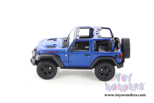 5412DA/BU Kinsmart 2018 Jeep Wrangler Rubicon Diecast Model Car