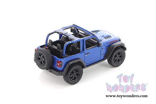 5412DA/BU Kinsmart 2018 Jeep Wrangler Rubicon Diecast Model Car