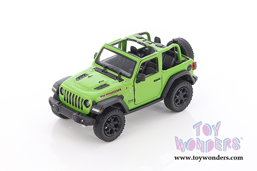 5412DA/GN Kinsmart 2018 Jeep Wrangler Rubicon Diecast Model Car