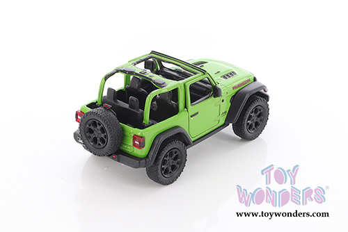 5412DA/GN Kinsmart 2018 Jeep Wrangler Rubicon Diecast Model Car