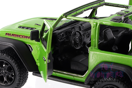 5412DA/GN Kinsmart 2018 Jeep Wrangler Rubicon Diecast Model Car