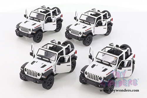 5412DA/WT Kinsmart 2018 Jeep Wrangler Rubicon Diecast Model Car