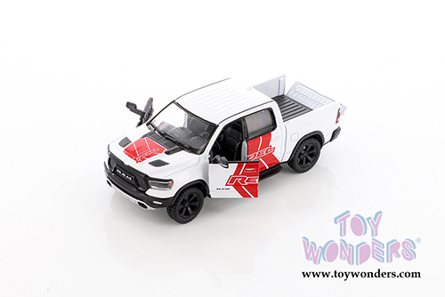 5413DF Kinsmart White 2019 Dodge Ram 1500 Pick-Up truck Diecast Model Car