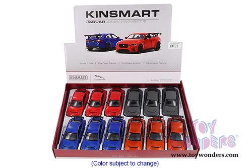 5416D Kinsmart Jaguar XE SV Project 8 Diecast Model Car Display Box Package