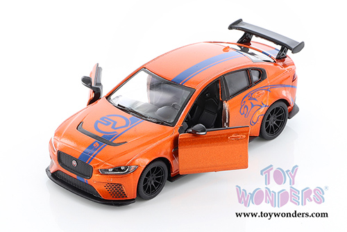 5416DF Kinsmart Orange Jaguar XE SV Project 8 Diecast Model Car