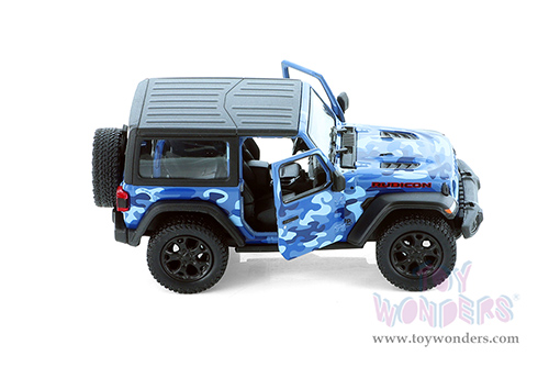5420DAB Kinsmart 2018 Jeep Wrangler Rubicon Camo Diecast Model Car