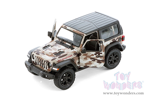 5420DAB Kinsmart 2018 Jeep Wrangler Rubicon Camo Diecast Model Car