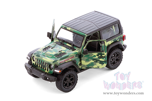 5420DB Kinsmart 2018 Jeep Wrangler Rubicon Camo Diecast Model Car