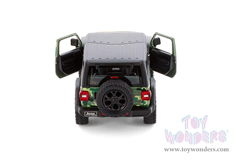 5420DB Kinsmart 2018 Jeep Wrangler Rubicon Camo Diecast Model Car