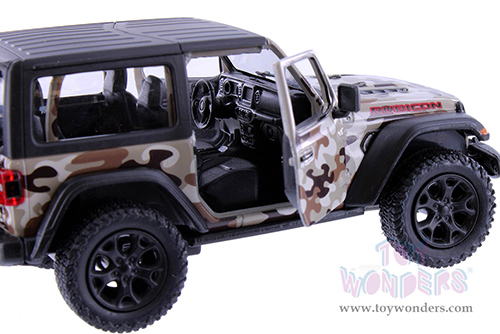5420DB Kinsmart 2018 Jeep Wrangler Rubicon Camo Diecast Model Car