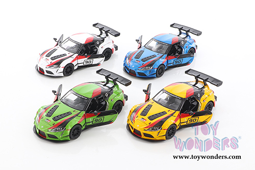 5421DF Kinsmart Toyota GR Supra Racing Concept Hardtop Diecast Model Car