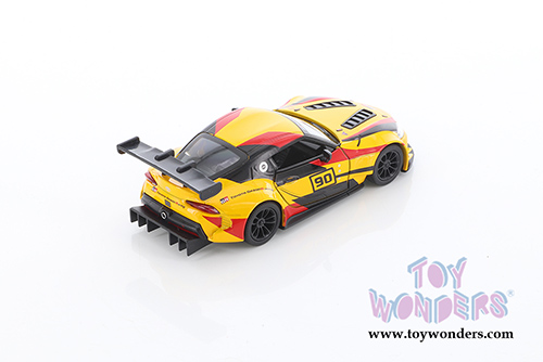 5421DF Kinsmart Toyota GR Supra Racing Concept Hardtop Diecast Model Car