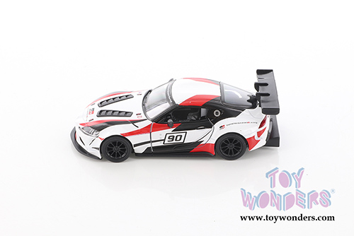 5421DF Kinsmart Toyota GR Supra Racing Concept Hardtop Diecast Model Car
