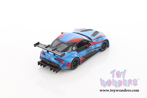 5421DF Kinsmart Toyota GR Supra Racing Concept Hardtop Diecast Model Car