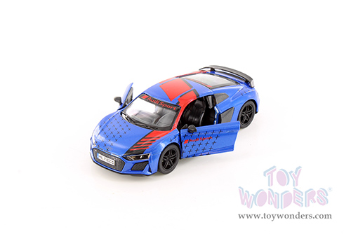 5422D Kinsmart Blue 2020 Audi R8 Coupé Livery Edition Diecast Model Car