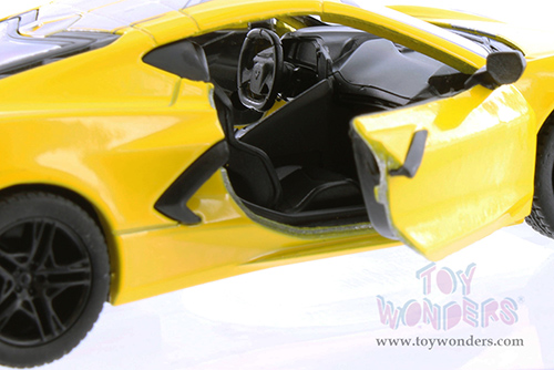 5432DF Kinsmart 2021 Chevrolet Corvette Stingray C8 Livery Edition Diecast Model Car