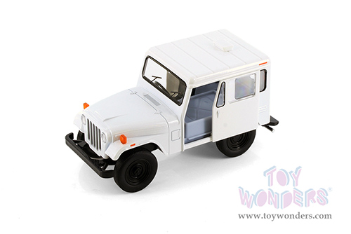 5433D Kinsmart White 1971 Jeep DJ-5B Diecast Model Car
